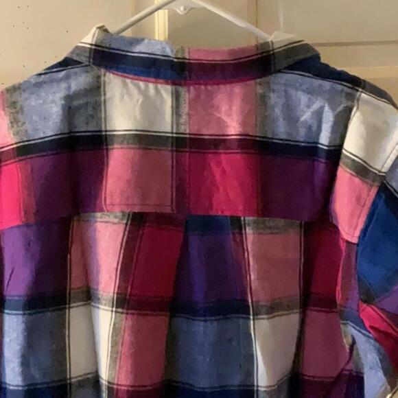 Terra Sky button down shirt, size 2X - Picture 7 of 7